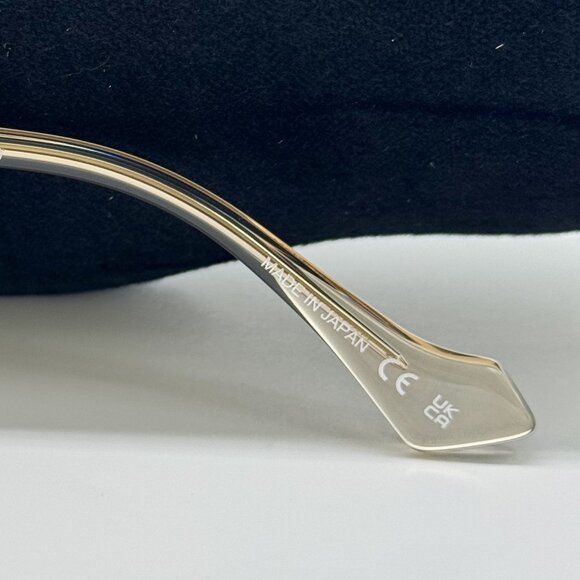 NEW GUCCI GG1731O 004 TRANSPARENT PALE KHAKI GREEN UNISEX EYEGLASSES GUCCI - Picture 10 of 12